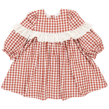 Load image into Gallery viewer, Girls Dixie Dress - Pony Gingham
