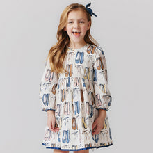 Load image into Gallery viewer, Baby Girls Amma Dress Set - Ballet Slippers