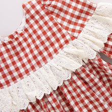 Load image into Gallery viewer, Girls Dixie Dress - Pony Gingham