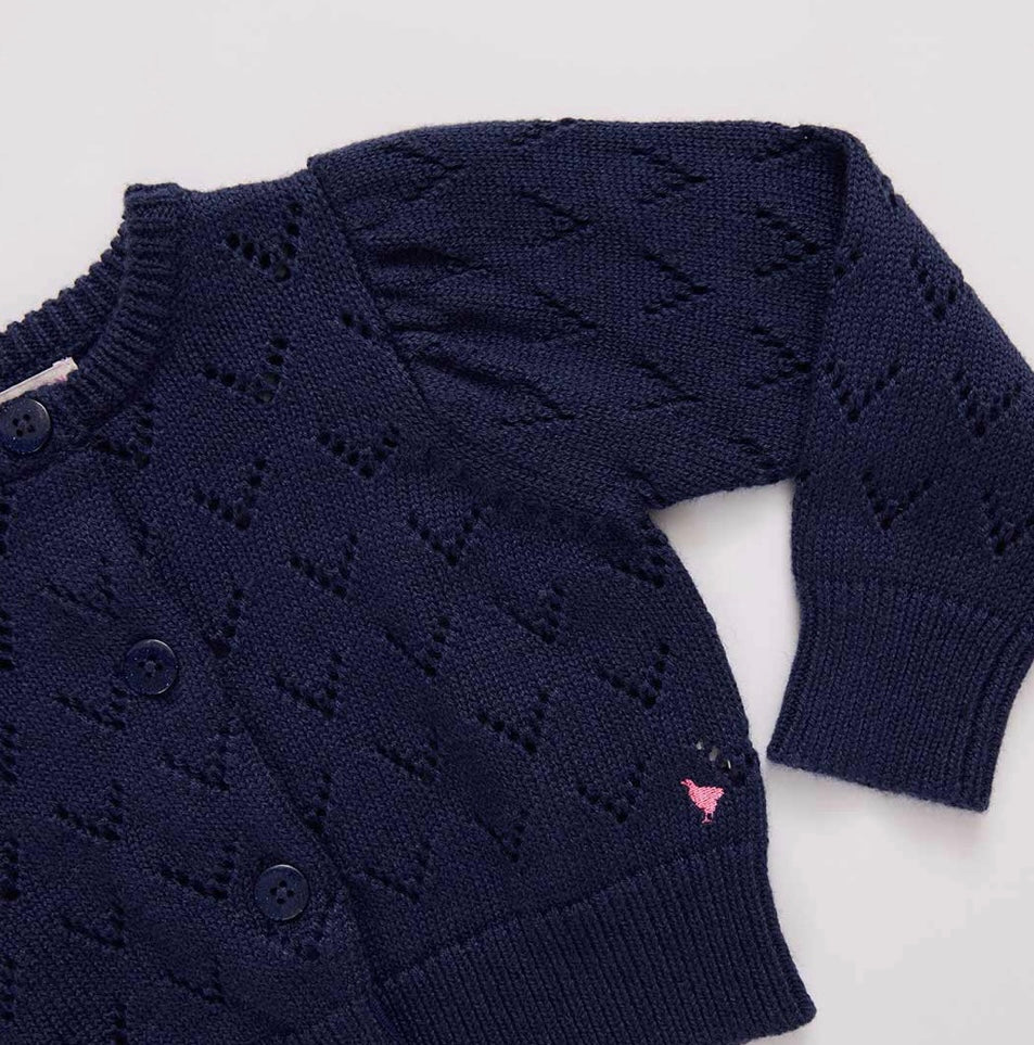 Pink Chicken Navy Sweater