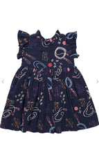 Load image into Gallery viewer, Pink Chicken Tic Tac Toe Dress
