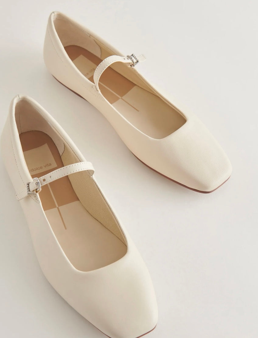 Dolce Vita Ivory Ballet Shoes