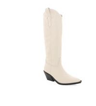 Load image into Gallery viewer, Billini tall white cowboy boot
