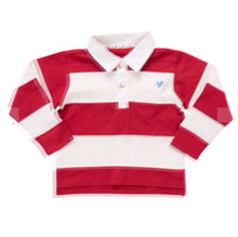 Load image into Gallery viewer, Blue Rooster Striped Collared Shirt
