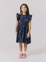 Load image into Gallery viewer, Pink Chicken Tic Tac Toe Dress
