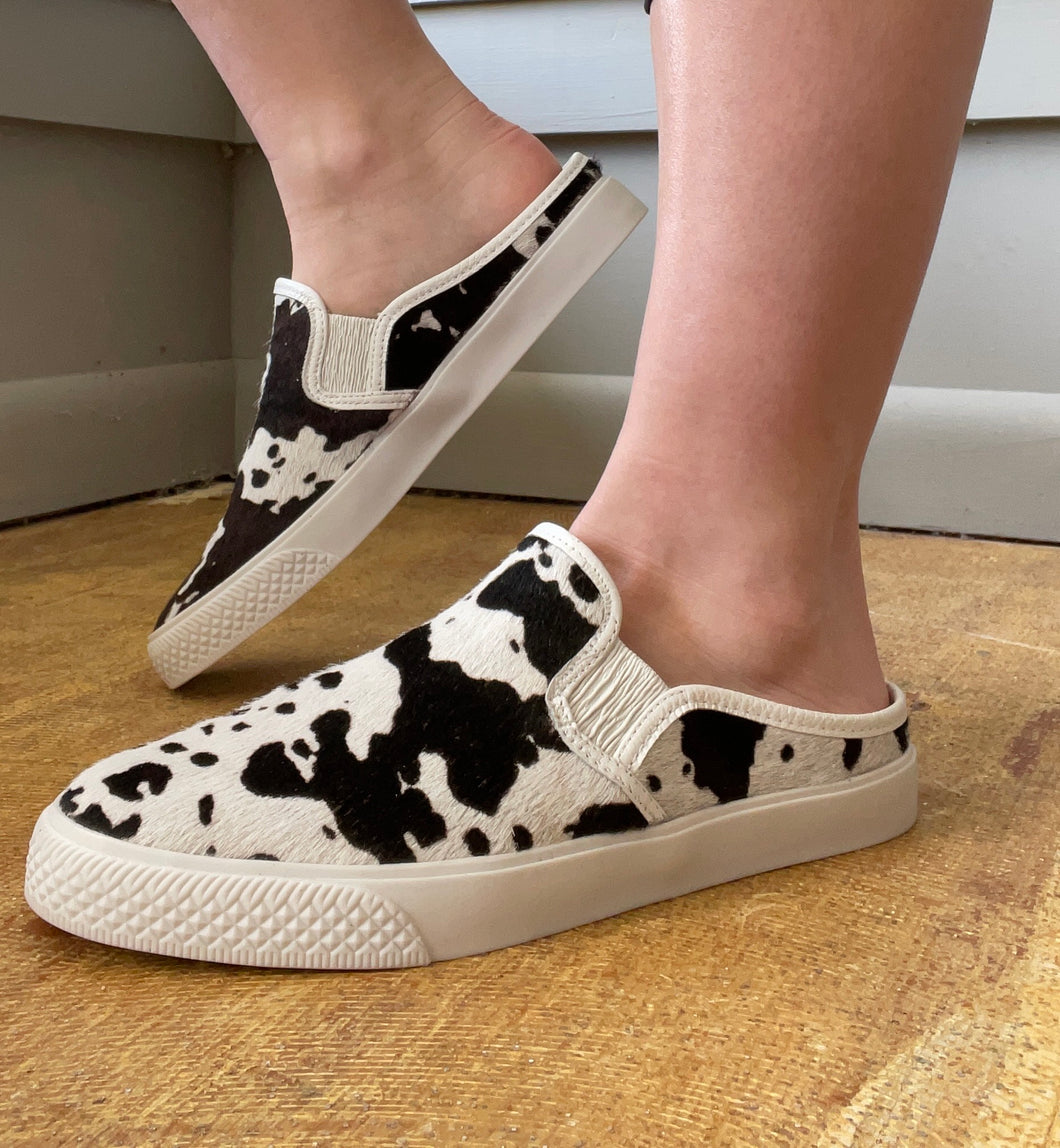 Cowhair Slip On