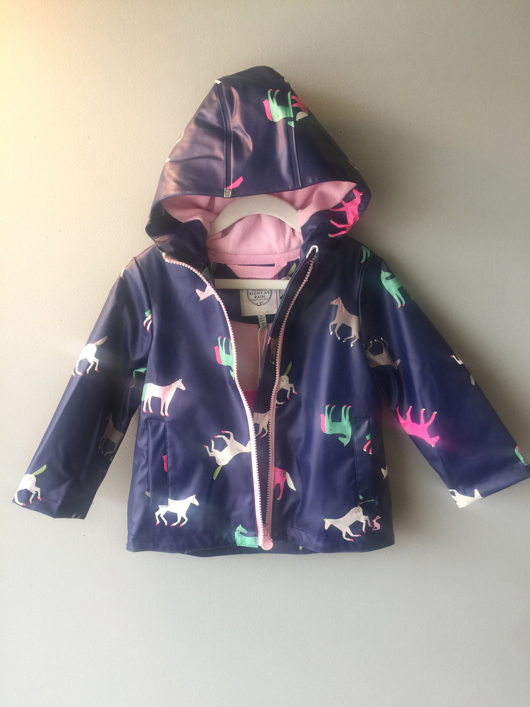 Girls rain coat