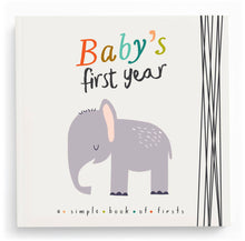 Load image into Gallery viewer, Baby’s First Year Memory Book
