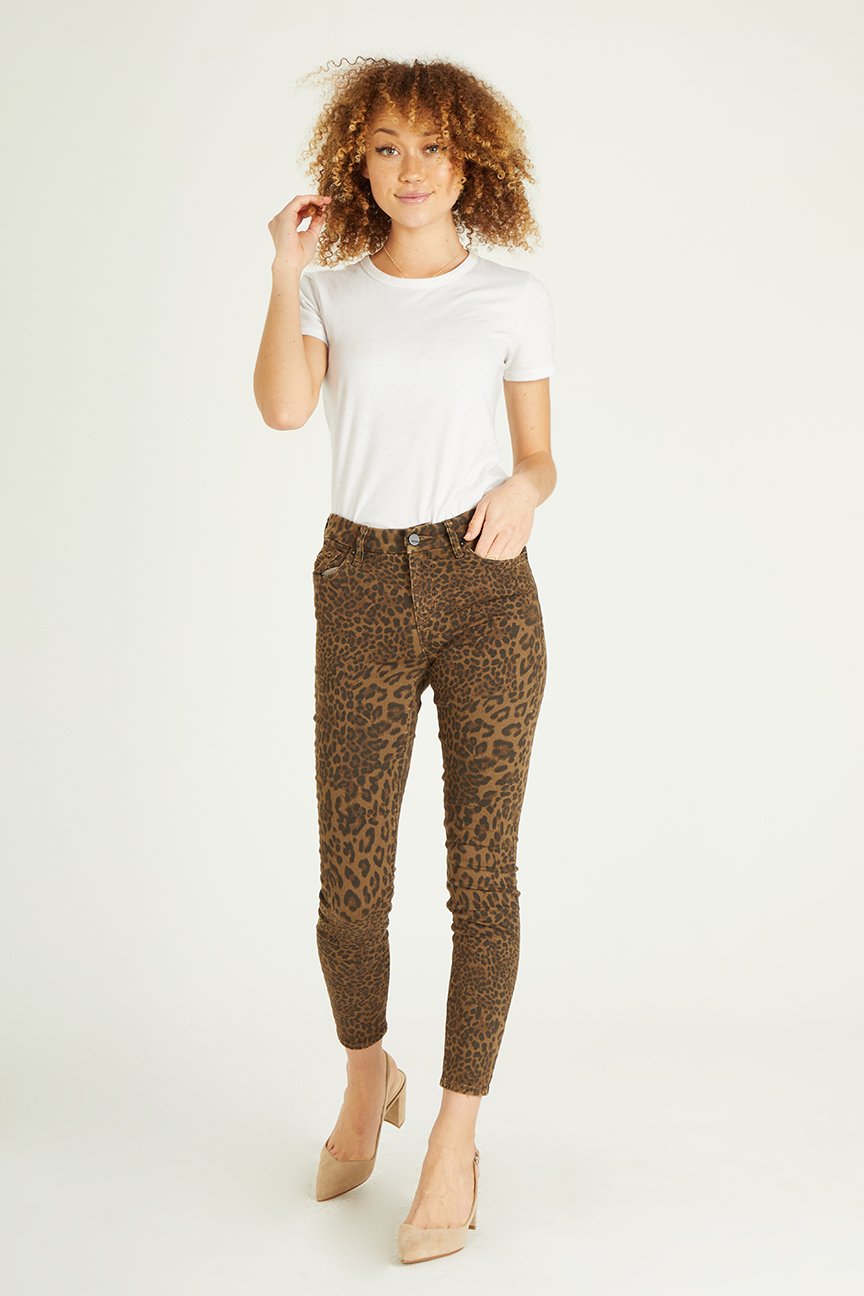 Cheetah Skinny Jean